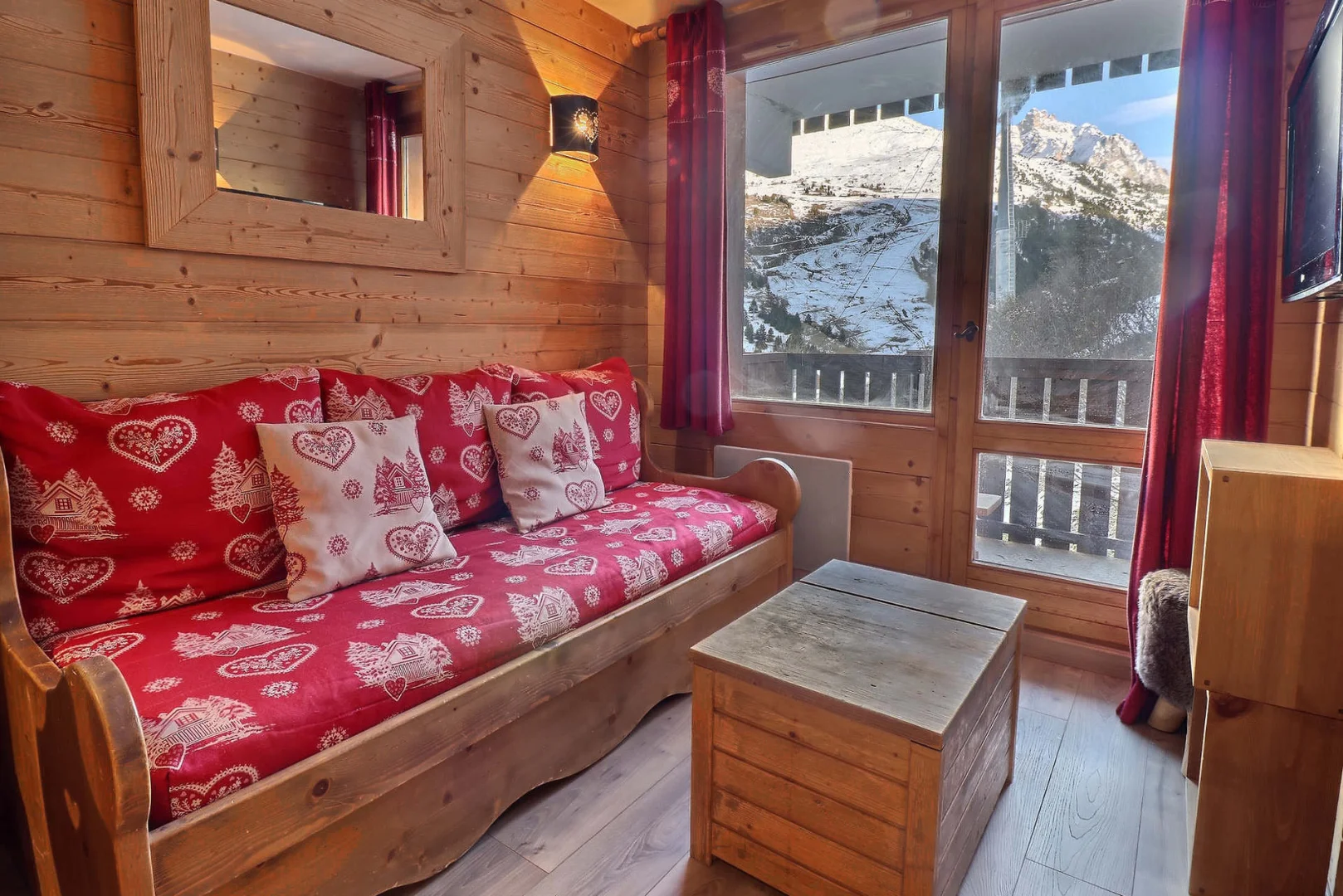 ASP009 / Deux pièces cabine / Méribel / Le Laitelet